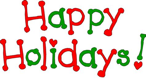 holiday season clipart|happy holidays free clip art.